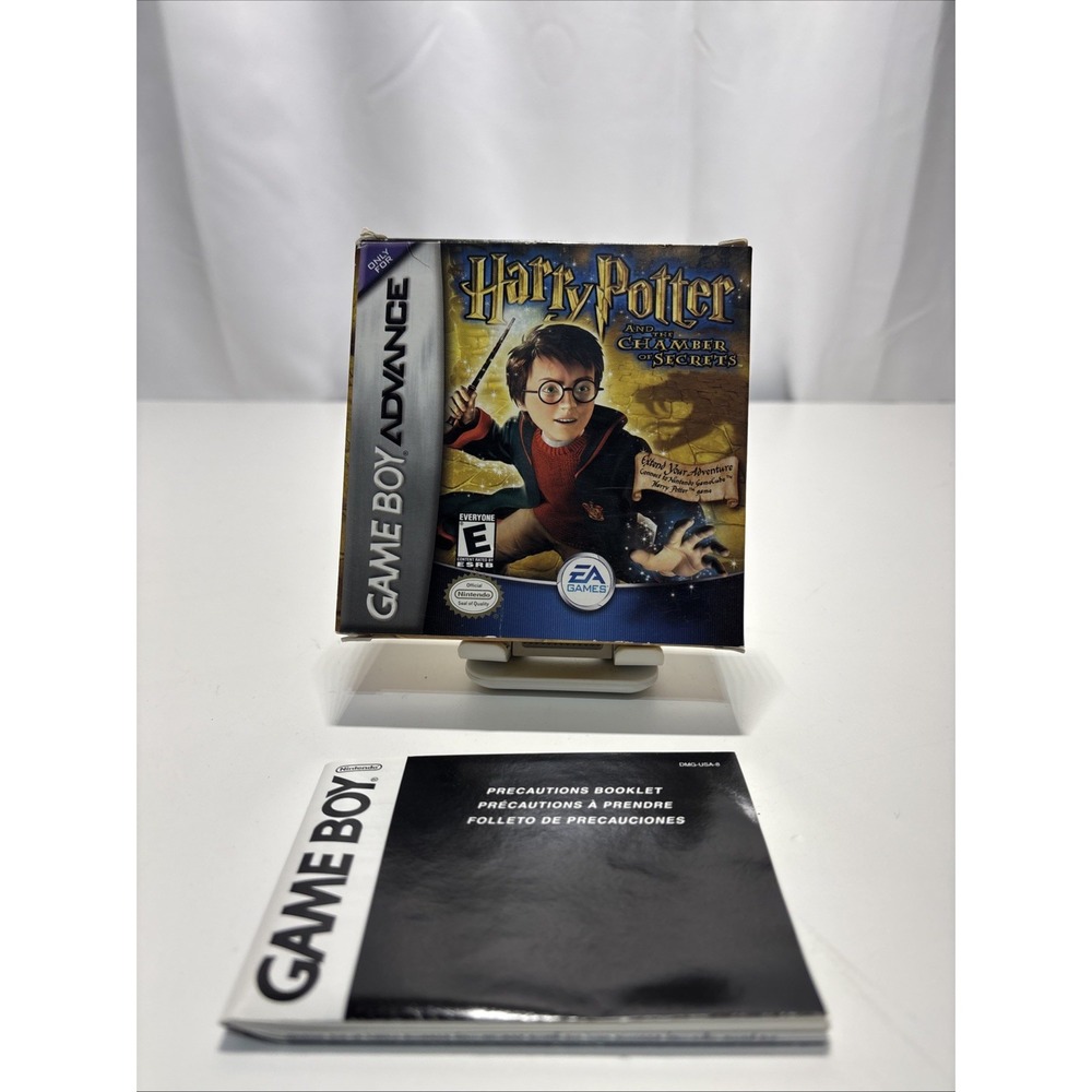 Harry Potter Chamber of Secrets GameBoy Advance‎ GBA Box + Manual ONLY